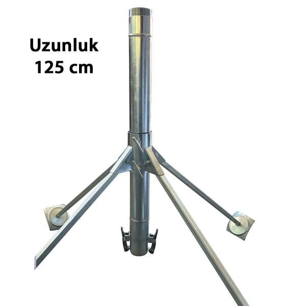 4 Ayaklı Yağmurlama Başlık Sehpası 2½''  ( 125cm )