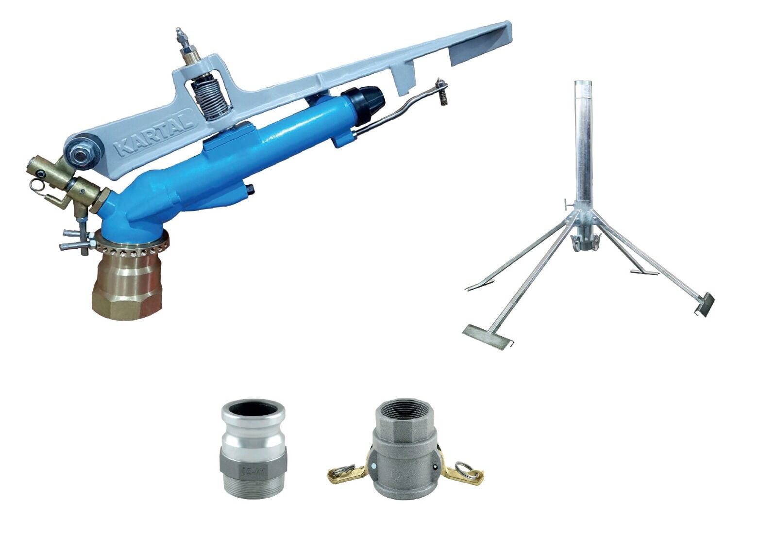 KARTAL YAĞMURLAMA BAŞLIĞI 2 1/2'' TAKIM SET